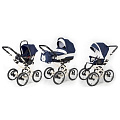 Детская коляска Esspero Classic 3 в 1, шасси Beige Детская коляска Esspero Classic 3 в 1, шасси Beige Navy Lux — Фото