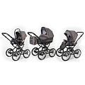 Детская коляска Esspero Classic 3 в 1, шасси Black Carbon — Фото
