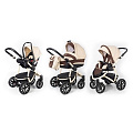 Детская коляска Esspero Discovery 3 в 1, шасси Beige Beige Brown — Фото