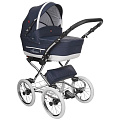 Детская коляска Tutek Turran Silver 3 в 1, 100% эко-кожа 46293a28-a122-11e7-9d9b-4aad34b7c28f — Фото