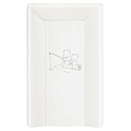 Пеленальный матрац Ceba Baby мягкий с изголовьем 70 см Papa Bear White W-103-004-100 — Фото