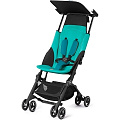 Детская прогулочная коляска GB Pockit + (capri blue
						
					) — Фото