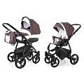 Детская коляска Esspero Newborn Lux 2 в 1, шасси Black Brown lux — Фото