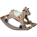 Детская качалка-лошадка Marian-Plast 337 (Бежевый) — Фото
