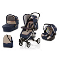 Детская коляска Hauck Malibu All in One 3 в 1 Детская коляска Hauck Malibu All in One 3 в 1 Navy — Фото