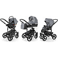 Детская коляска Esspero Magic Alu 3 в 1, шасси Black Детская коляска Esspero Magic Alu 3 в 1, шасси Black Grey — Фото