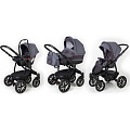 Детская коляска Esspero Discovery 3 в 1, шасси Black Детская коляска Esspero Discovery 3 в 1, шасси Black Dark Grey — Фото