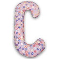Трикотажная подушка для кормления Ceba Baby Duo (W-705-071-130 Circles Pink) — Фото
