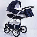 Детская коляска Tutic Rider Eco 3 в 1, эко-кожа Детская коляска Tutic Rider Eco 3 в 1, эко-кожа 02 ткань — Фото