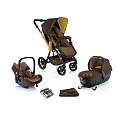 Детская коляска Concord Wanderer Travel Set 3 в 1 Детская коляска Concord Wanderer Travel Set 3 в 1 Coconut Brown 2014 — Фото