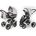 Детская коляска Esspero I-Nova 2 в 1, шасси White Детская коляска Esspero I-Nova 2 в 1, шасси White Grey Carbon — Фото