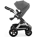 Детская коляска Stokke Trailz 2 в 1 Black Melange — Фото