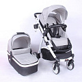 Детская коляска XO Kid Drive 2 в 1 Light Grey — Фото
