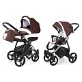 Детская коляска Esspero Newborn Lux 2 в 1, шасси Chrome Chocco — Фото