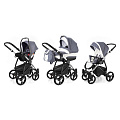 Детская коляска Esspero Newborn Lux 3 в 1, шасси Chrome Детская коляска Esspero Newborn Lux 3 в 1, шасси Chrome Red Lux — Фото