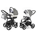 Детская коляска Esspero Newborn Lux 2 в 1, шасси Chrome Denim — Фото