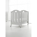 Детская кроватка Erbesi Dolce Glossy Grey — Фото