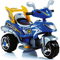 Электромобиль-мотоцикл Geoby Happy Dino LW639 (Синий
						
					) — Фото