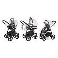 Детская коляска Esspero Newborn Lux 3 в 1, шасси Chrome Детская коляска Esspero Newborn Lux 3 в 1, шасси Chrome Grey — Фото