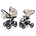 Детская коляска Esspero Newborn Lux 2 в 1, шасси Grey Khaki Beige — Фото