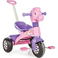 Трехколесный велосипед Pilsan Pony Bike с родительской ручкой, 07-139 (розовый-фиолетовый) — Фото