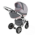 Детская коляска Adamex Barletta Dream Collection 2 в 1 Детская коляска Adamex Barletta Dream Collection 2 в 1 Red — Фото