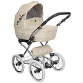 Детская коляска Tutek Turran Silver 3 в 1, 100% эко-кожа 46293a2a-a122-11e7-9d9b-4aad34b7c28f — Фото