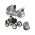 Детская коляска Adamex Aspena Grand Collection 3 в 1 Детская коляска Adamex Aspena Grand Collection 3 в 1 Grey+White — Фото