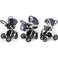 Детская коляска Esspero Newborn Lux 3 в 1, шасси White Детская коляска Esspero Newborn Lux 3 в 1, шасси White Lena — Фото