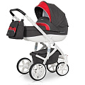 Детская коляска Expander Vanguard 2 в 1 01 Scarlet — Фото