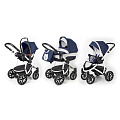 Детская коляска Esspero Discovery 3 в 1, шасси White Детская коляска Esspero Discovery 3 в 1, шасси White Navy Grey — Фото