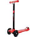 Самокат Y-Scoo Maxi A-20 Shine со светящими колесами (Red) — Фото