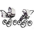 Детская коляска Esspero Classic 2 в 1, шасси White Детская коляска Esspero Classic 2 в 1, шасси White Grey — Фото