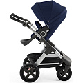 Детская коляска Stokke Trailz 2 в 1 Deep Blue — Фото