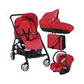 Коляска Bebe Confort Streety Pack 3 в 1 (Lifestyle Red
						
					) — Фото