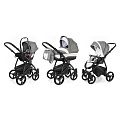 Детская коляска Esspero Newborn Lux 3 в 1, шасси Black Детская коляска Esspero Newborn Lux 3 в 1, шасси Black Denim — Фото