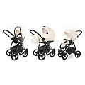 Детская коляска Esspero Newborn Lux 3 в 1, шасси Chrome Детская коляска Esspero Newborn Lux 3 в 1, шасси Chrome Cream — Фото