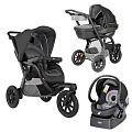 Детская коляска Chicco Trio Activ3 with Kit Car 3 в 1 Grey — Фото