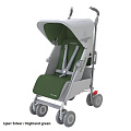Детская коляска-трость Maclaren Techno XLR (Silver/Highland green
						
					) — Фото