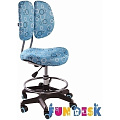 Детское ортопедическое кресло FunDesk SST6 blue — Фото