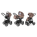 Детская коляска Esspero Newborn Lux 3 в 1, шасси Chrome Детская коляска Esspero Newborn Lux 3 в 1, шасси Chrome Coffee — Фото