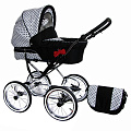 Детская коляска Malycar Pretty Women 3 в 1 Детская коляска Malycar Pretty Women 3 в 1 K1 — Фото