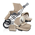Детская коляска Inglesina Otutto System 3 в 1, шасси Comfort Chrome Детская коляска Inglesina Otutto System 3 в 1, шасси Comfort Chrome Canapa — Фото