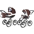 Детская коляска Esspero Classic 2 в 1, шасси White Детская коляска Esspero Classic 2 в 1, шасси White Choco — Фото
