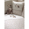 Комплект в кроватку Fiorellino My Bear, 5 предметов Комплект в кроватку Fiorellino My Bear, 5 предметов 120x60 — Фото
