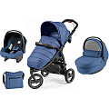 Детская коляска Peg-Perego Book Cross Modular System 3 в 1 (Mod.Bluette
						
					) — Фото