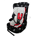 Автокресло Babyhit BBC-513 Log's Seat Автокресло Babyhit BBC-513 Log's Seat Черно-белый с лошадками — Фото