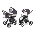 Детская коляска Esspero I-Nova 3 в 1, шасси Black Детская коляска Esspero I-Nova 3 в 1, шасси Black Grey Leves — Фото