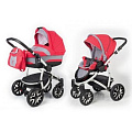 Детская коляска Esspero Discovery 2 в 1, шасси Grey Детская коляска Esspero Discovery 2 в 1, шасси Grey Red Grey — Фото