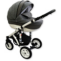 Детская коляска Gusio Florencja New 3 в 1, с переноской Детская коляска Gusio Florencja New 3 в 1, с переноской 03 — Фото